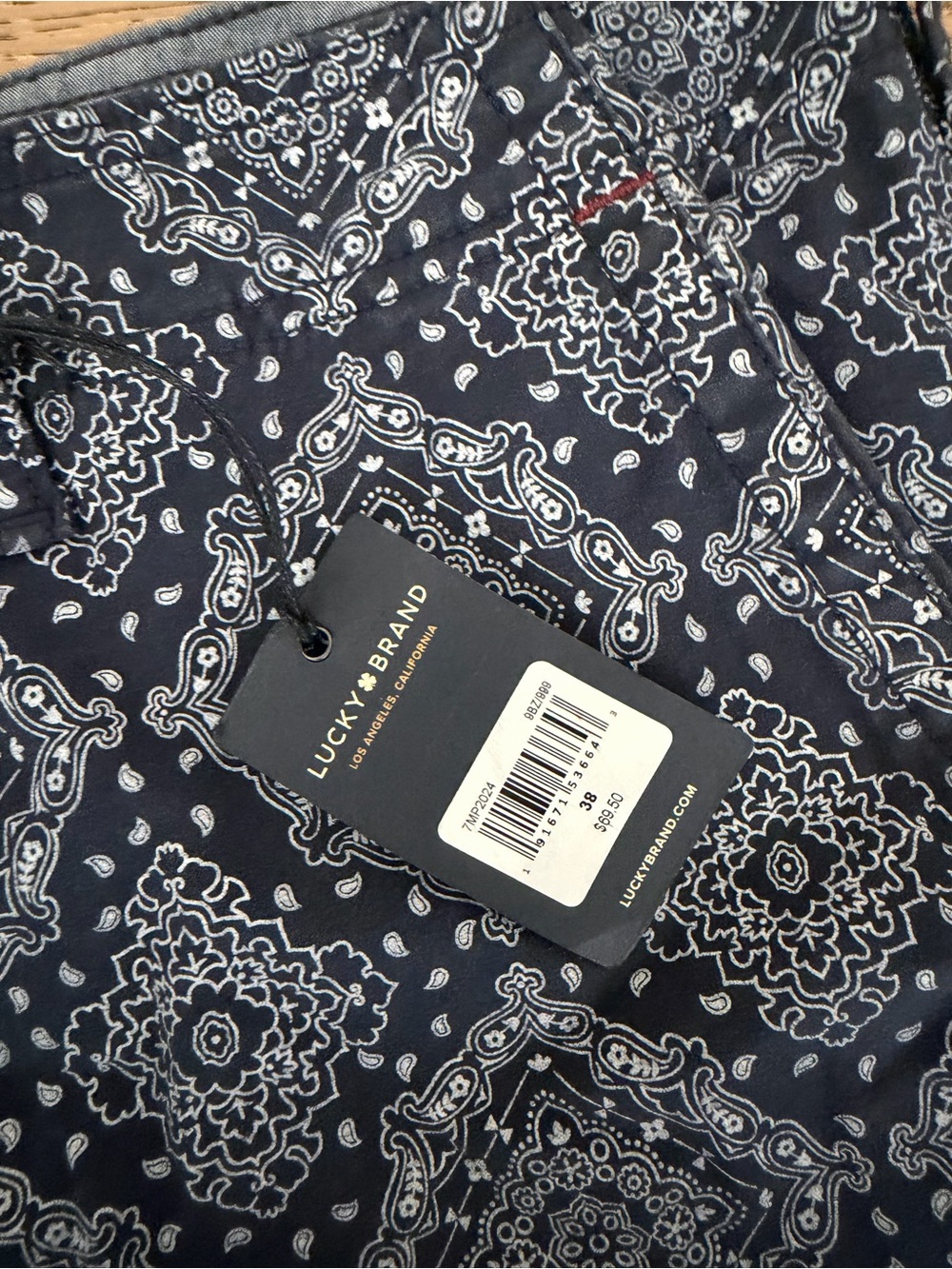 Lucky Brand Navy Stretch Casual Pants - NWT